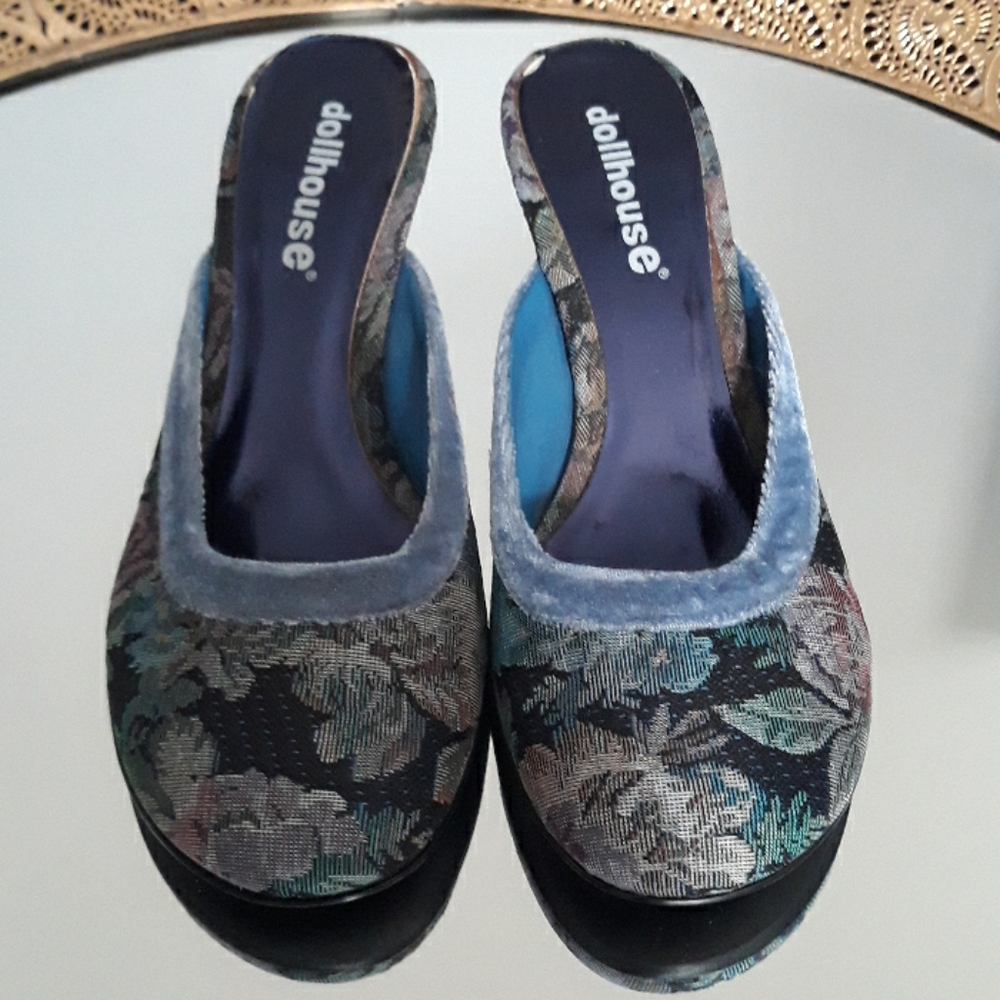 Printed Floral High Heels